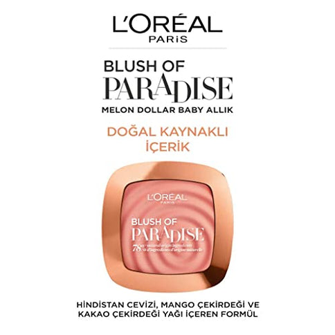 L'Oréal Melon Dollar Baby Blush Watermelon Addict Matt