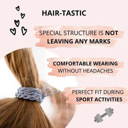 Bellody Hair Ties - Stylish Braided Hair Ties, Strong Hold
