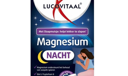 Lucovitaal Magnesium Night Complex - Nahrungsergänzung für Entspannung & Muskelfunktion