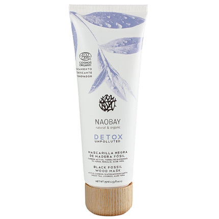Naobay Detox Black Fossil Wood Mask Natural and Organic