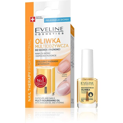 Eveline Nail and Cuticle Multi-Care Oil Nail Oil 12ml