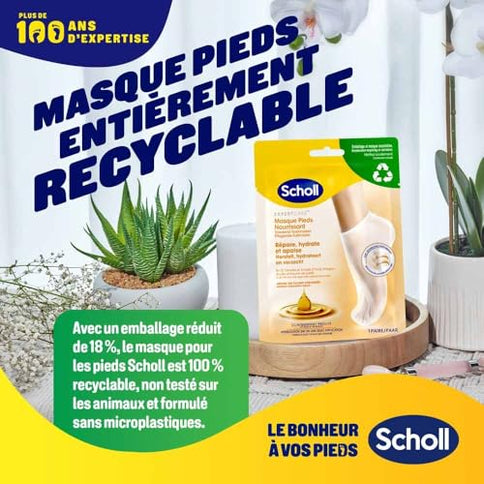 Scholl Nährende Fußmaske Arganöl