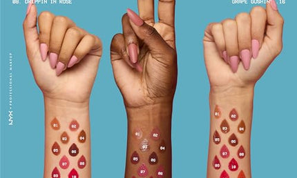 NYX Lip IV Hydrating Gloss Stain Lipgloss Blush Rush 5 ml