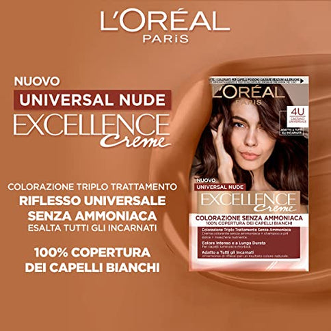 L'Oréal Paris Haarfärbung 4U Castano Universal Braun