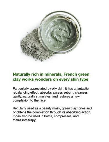 Argiletz Green Clay Face Mask for Oily Skin 100g