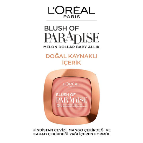 L'Oréal Melon Dollar Baby Blush Watermelon Addict Matt