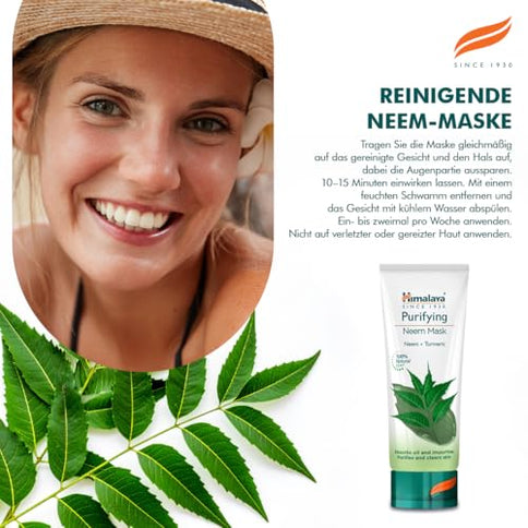 Himalaya Purifying Neem Mask Neem und Kurkuma 75ml