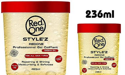 Red One Argan Oil Fixing Gel 483 ml