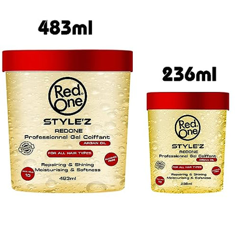 Red One Argan Oil Fixing Gel 483 ml