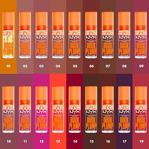 NYX Duck Plump Lip Lacquer Clearly Spicy