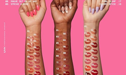 NYX Duck Plump Lip Lacquer Clearly Spicy