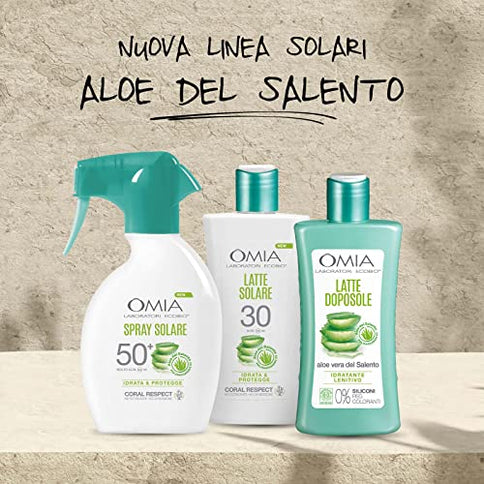 Omia Organic Aloe Vera After Sun Spray 200 ml