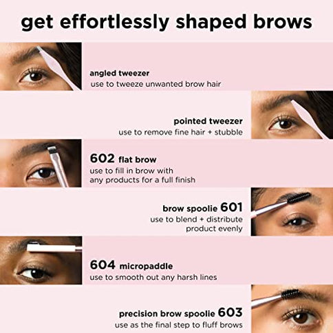 Real Techniques Brow Shaping Rose – Augenbrauen-Tools