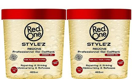 Red One Argan Oil Fixing Gel 483 ml