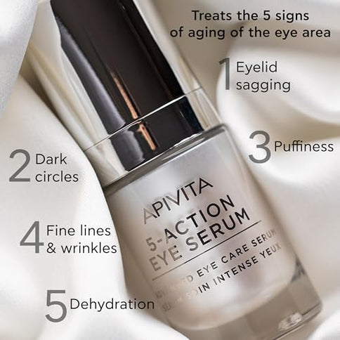APIVITA 5-Action Eye Serum 0.51 fl. oz.