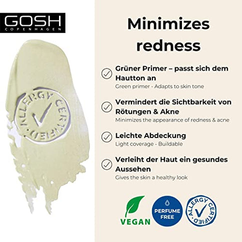 GOSH Primer Anti-Redness vegan 30 ml