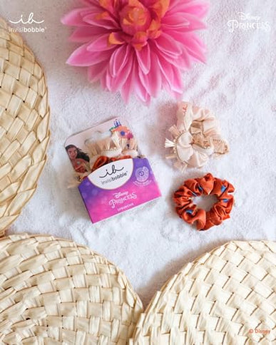Invisibobble Hair Elastics KIDS Scrunchie Moana Beige & Orange