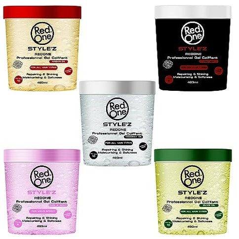 Red One Argan Oil Fixing Gel 483 ml