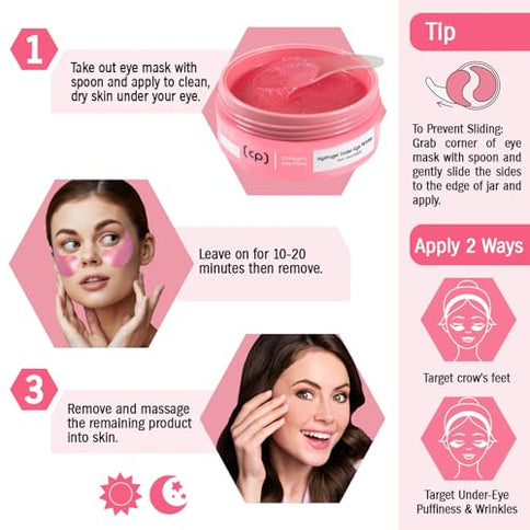 Skincyclopedia Kollagen Augenpads mit Peptiden – Anti-Aging Augenmasken