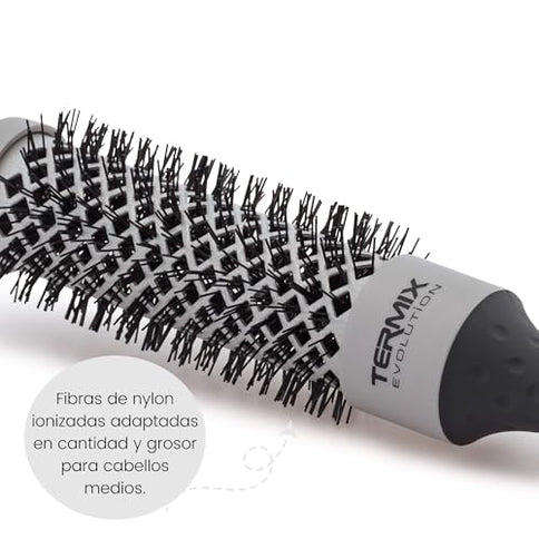 Termix Evolution Basic Haarbürste Ø28 Grau