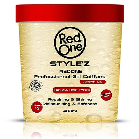 Red One Argan Oil Fixing Gel 483 ml