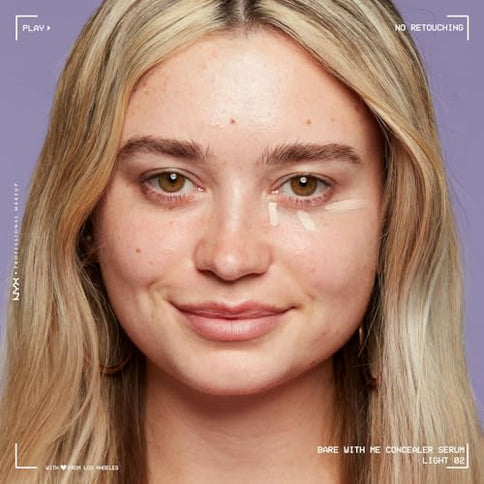 NYX Bare With Me Concealer Serum 01 Fair 9.6 ml