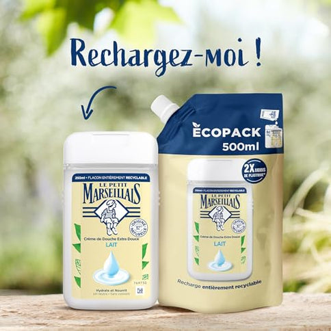 Le Petit Marseillais Extra Gentle Duschgel Milk 500 ml