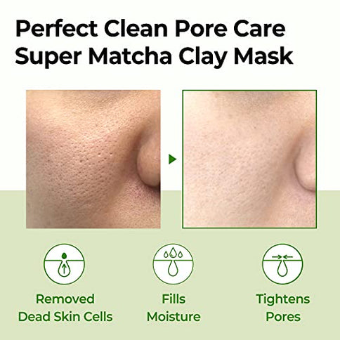 Some By Mi Super Matcha Pore Clean Clay Mask Grün 100 g