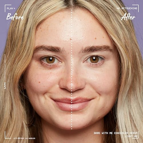 NYX Bare With Me Concealer Serum 02 Light 9.6 ml