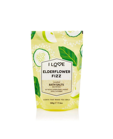 I Love Elderflower Fizz Scented Bath Salts