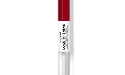 Wet 'N' Wild Megalast Lock n' Shine Dual-Ended Lip Color & Gloss Red-Y-For Me 1 ml