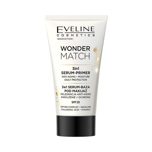 Eveline Cosmetics Wonder Match 3-in-1 Anti-Aging Primer Serum 30 ml