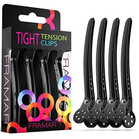 Framar Tight Tension Clips Schwarz – Haarclips & Klemmen