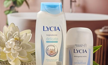 Lycia Delicato Shower Gel 750ml Bianco