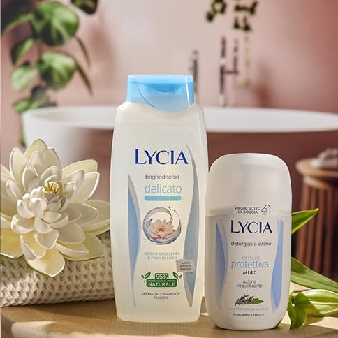 Lycia Delicato Shower Gel 750ml Bianco