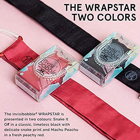 Invisibobble Elastic Wrapstar Machu Peachu Haar Elastics Rot