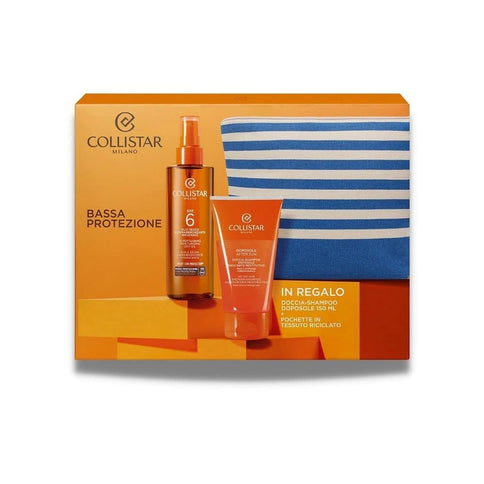 Collistar Sun Kit '23 Öl SPF6+Shower+Pouch 200 ml