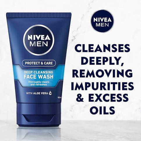 NIVEA MEN Tiefenreinigung Face Wash Protect & Care 100 ml
