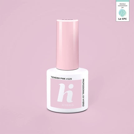 Hi Hybrid Nagellack #229 Tender Pink – Langlebiger Glanz in Rosa