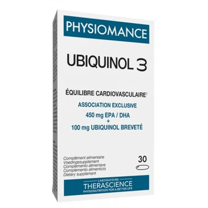 Physiomance Ubiquinol 3 Softgels Anti-Aging