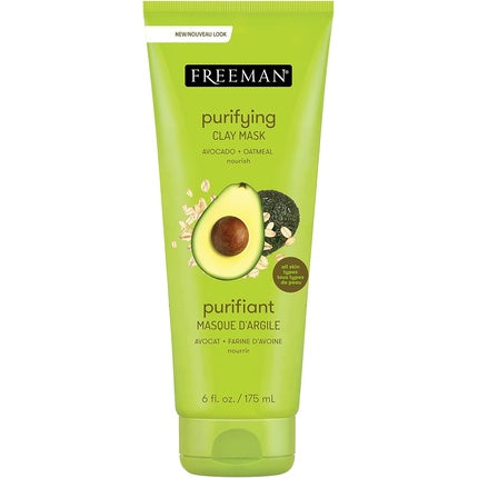 Freeman Purifying Avocado & Oatmeal Clay Mask 175 ml