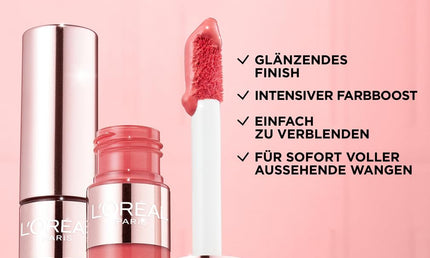 L'Oréal Paris Lumi Liquid Blush - Cool Berry 645, 10 ml