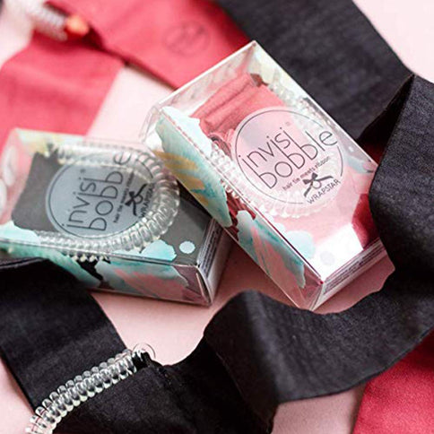 Invisibobble Elastic Wrapstar Machu Peachu Haar Elastics Rot