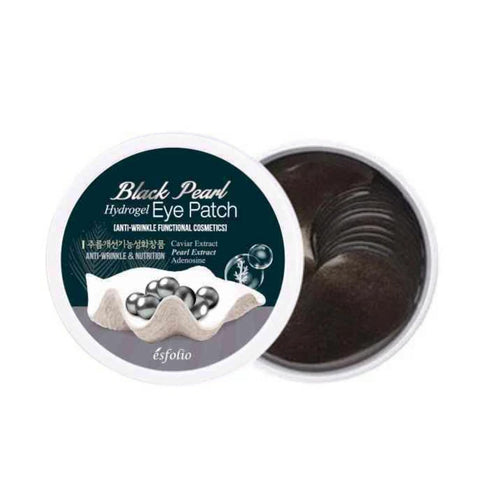 Esfolio Black Pearl Hydrogel Augenmasken Anti-Wrinkle