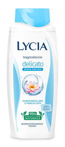 Lycia Delicato Shower Gel 750ml Bianco