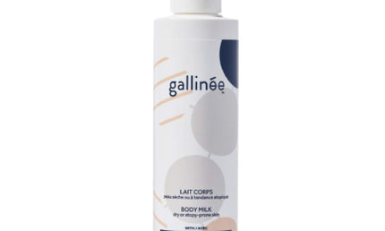 Gallinée Body Milk - Natürliche Feuchtigkeitspflege mit Milchsäure, 200 ml
