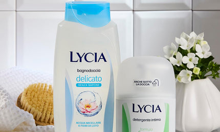 Lycia Delicato Shower Gel 750ml Bianco