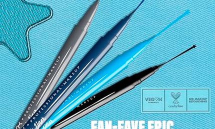 NYX Professional Makeup Epic Ink Eye Liner Waterproof Filzstift 01 Black