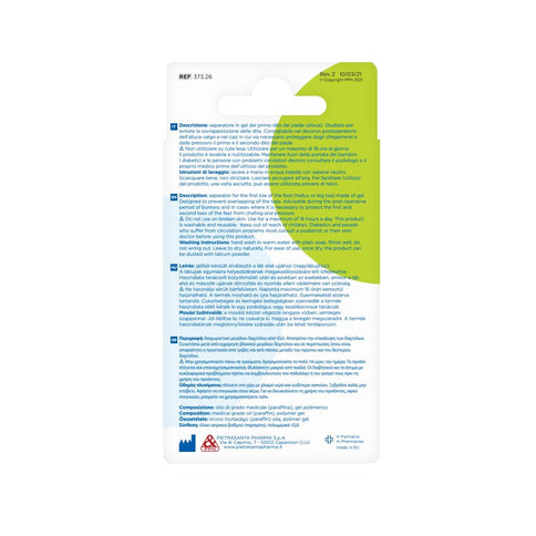 Master-Aid Foot Care Gel Toe Separator Small