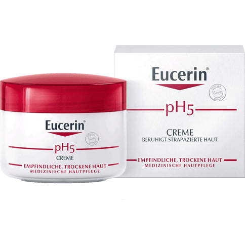Eucerin pH5 Creme beruhigt strapazierte Haut, 75 ml